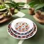 Gifts - Limited Edition: Set of 6 Customizable Fine Porcelain Plates - Unique Adinkra Motifs, Handcrafted in France - KEMI HOME ART