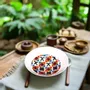 Gifts - Limited Edition: Set of 6 Customizable Fine Porcelain Plates - Unique Adinkra Motifs, Handcrafted in France - KEMI HOME ART
