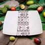 Gifts - Royal Glow: Set of 6 Customizable French Porcelain Plates with Kente or Kita African Patterns - KEMI HOME ART