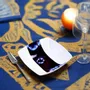 Gifts - Limited Edition: Set of 6 Customizable French Porcelain Plates - Unique Ethnic Indigo Pattern, Made to Order for an Exquisite Table Setting - KEMI HOME ART