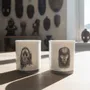 Gifts - Handcrafted Customizable French Porcelain Mug - Yacouba & Dan Masks, Unique Ivorian Elegance - KEMI HOME ART