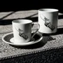 Gifts - Senoufo Mug or Cup: Sacred Art & Customizable French Porcelain – Fierce Jaws, Fangs & Mystical Symbols - KEMI HOME ART