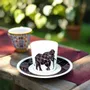 Gifts - Senufo Elephant: Customizable French Porcelain Coffee Cup – Unique Craftsmanship & African Motifs - KEMI HOME ART