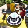 Gifts - Senoufo Awakening: Customizable Indigo Blue Coffee Cup – French Craftsmanship & Unique African Patterns - KEMI HOME ART