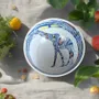 Gifts - Customizable Porcelain Bowl - WAX Giraffe & Electricity Motif, Unique French Craftsmanship - KEMI HOME ART