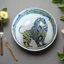 Gifts - Customizable Porcelain Bowl: WAX 'Lion Fairy Electricity' Motif - Light and Connection for Your Table - KEMI HOME ART