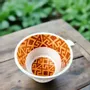 Gifts - Handcrafted French Porcelain Mug: Ntshak Kuba Patterns & Unique Customization - KEMI HOME ART