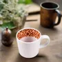 Gifts - Handcrafted French Porcelain Mug: Ntshak Kuba Patterns & Unique Customization - KEMI HOME ART