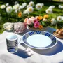 Gifts - Morning Awakening: Customizable Fine Porcelain Breakfast Set - Kanta Niger Motif, Unique French Craftsmanship - KEMI HOME ART