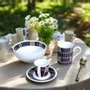 Gifts - Senufo Awakening: Customizable French Fine Porcelain Breakfast Set – Sacred Ivorian Motifs & French Craftsmanship - KEMI HOME ART