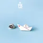 Brooches - Paper Boat Pin - PINTONIK