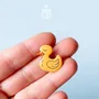 Broches - Épingle à canard en caoutchouc - PINTONIK