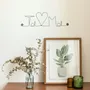 Autres décorations murales - Décoration Murale en Fil de Fer "Toi ♥︎ Moi" - BIJOUX DE MUR