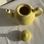 Tea and coffee accessories - Vintage yellow teapot ball H15.5cm D9cm - OFFICE OBJETS