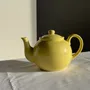 Tea and coffee accessories - Vintage yellow teapot ball H15.5cm D9cm - OFFICE OBJETS