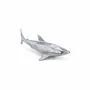Hotel bedrooms - Porcelain Shark Sculpture – Silver Edition - OCEANSTORE DESIGN