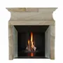 Fireplaces - Minimal Sculptural French Fireplace Design for Luxury Living - MAISON LEON VAN DEN BOGAERT