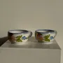 Mugs - Set of 2 Quimper blue earthenware cups H6.5 D15 - OFFICE OBJETS