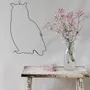 Other wall decoration - Wire Wall Decor\" Owl/Owl Silhouette\ - BIJOUX DE MUR