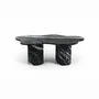 Tables de jardin - Nunoca - Tables basses - Marbre Nero Maquina - 130X80X40 cm - STONE VALLEY