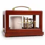 Clocks - SMALL WOODEN BAROGRAPH - NAUDET
