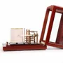 Clocks - SMALL WOODEN BAROGRAPH - NAUDET