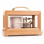 Clocks - SMALL WOODEN BAROGRAPH - NAUDET