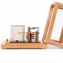 Clocks - SMALL WOODEN BAROGRAPH - NAUDET
