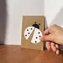 Card shop - LADYBUG Leaf card - OISO