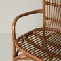 Armchairs - PHILIPPE RATTAN DINING ARMCHAIR BROWN - MAHE HOMEWARE