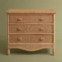 Chests of drawers - ELIZABETH NATURAL RATTAN DRESSER - MAHE HOMEWARE