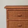Chests of drawers - ELIZABETH NATURAL RATTAN DRESSER - MAHE HOMEWARE