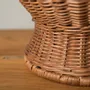 Vases - VASE EN ROTIN ORNELLA MARRON - MAHE HOMEWARE