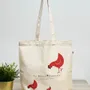 Bags and totes - Made in France organic tote bag to personalize - Lena - MEME BERNADETTE (FEEL-INDE)