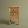 Tables de nuit - TABLE DE CHEVET EN ROTIN CAMILA NATUREL - MAHE HOMEWARE