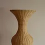 Lampadaires - LAMPADAIRE VASE EN ROTIN CELIA - MAHE HOMEWARE
