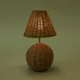 Lampes de table - LAMPE DE TABLE SANS FIL EN ROTIN AVEC ABAT-JOUR EN ROTIN - MAHE HOMEWARE