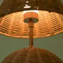 Lampes de table - LAMPE DE TABLE SANS FIL EN ROTIN AVEC ABAT-JOUR EN ROTIN - MAHE HOMEWARE