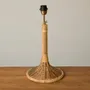 Lampes de table - LAMPE DE TABLE À BASE TORSADÉE EN ROTIN - MAHE HOMEWARE