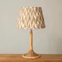 Lampes de table - LAMPE DE TABLE À BASE TORSADÉE EN ROTIN - MAHE HOMEWARE