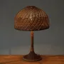 Lampes de table - LAMPE DE TABLE À BASE TORSADÉE EN ROTIN - MAHE HOMEWARE