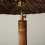 Lampes de table - LAMPE DE TABLE À BASE TORSADÉE EN ROTIN - MAHE HOMEWARE