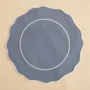 Linge de table textile - NAPPERON ROND EN LIN ANTITACHE - MAHE HOMEWARE