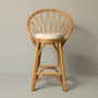 Chaises - TABOURET DE COMPTOIR EN ROTIN PÉTUNIA NATUREL - MAHE HOMEWARE