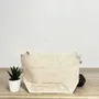 Sacs et cabas - Trousse personnalisable en coton et chanvre Made in France - Emilie - MEME BERNADETTE (FEEL-INDE)