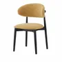 Chaises - Chaise Jaspe Black & Yellow - EMPREINTE DU TEMPS