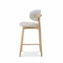 Tabourets - Tabouret Jaspe Naturel & White - EMPREINTE DU TEMPS