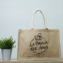 Bags and totes - Customizable jute tote bag – JUT 53 NL - MEME BERNADETTE (FEEL-INDE)