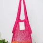Bags and totes - 280g cotton mesh bags to customize - MEME BERNADETTE (FEEL-INDE)