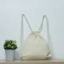 Sacs et cabas - Sac à dos en coton bio 140g à personnaliser - ORG 20 - MEME BERNADETTE (FEEL-INDE)